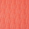 Будо-мат, 1000х1000х20 мм, красный/синий, плетенка, 40 шор