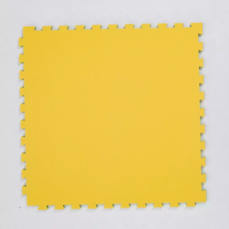 Будо маты 1000x1000x40 мм желтый квадратный модуль